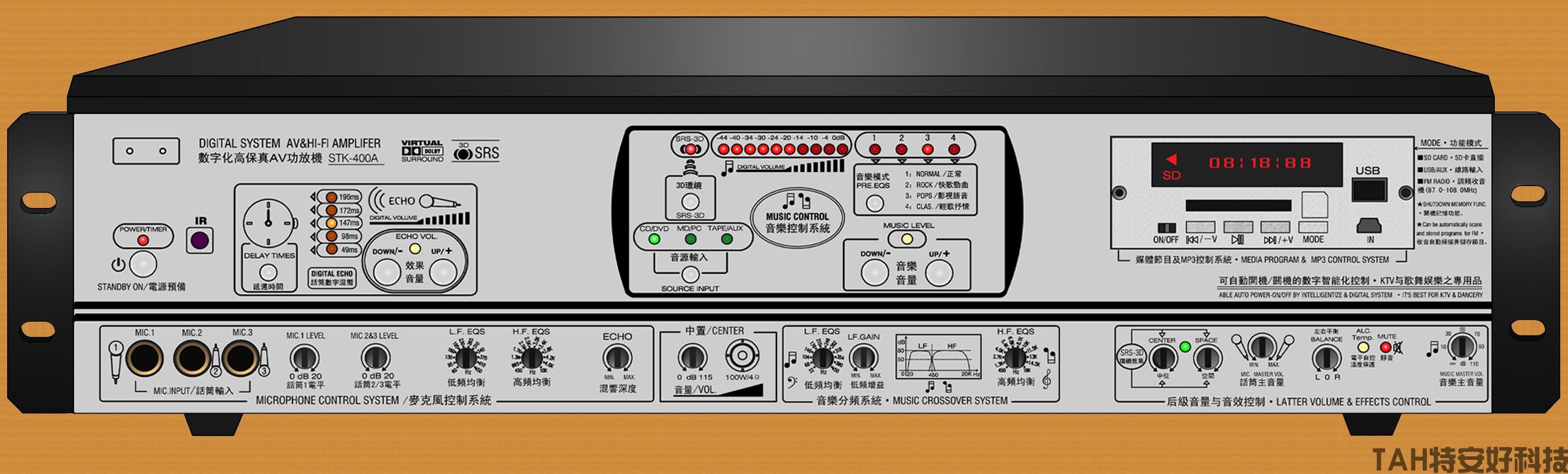 AV功放機TK-500C(圖2)