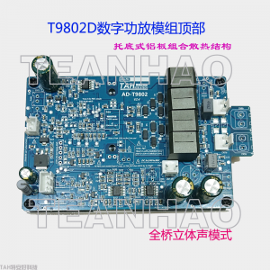 專業(yè)音響數(shù)字功放模塊二通道T9802
